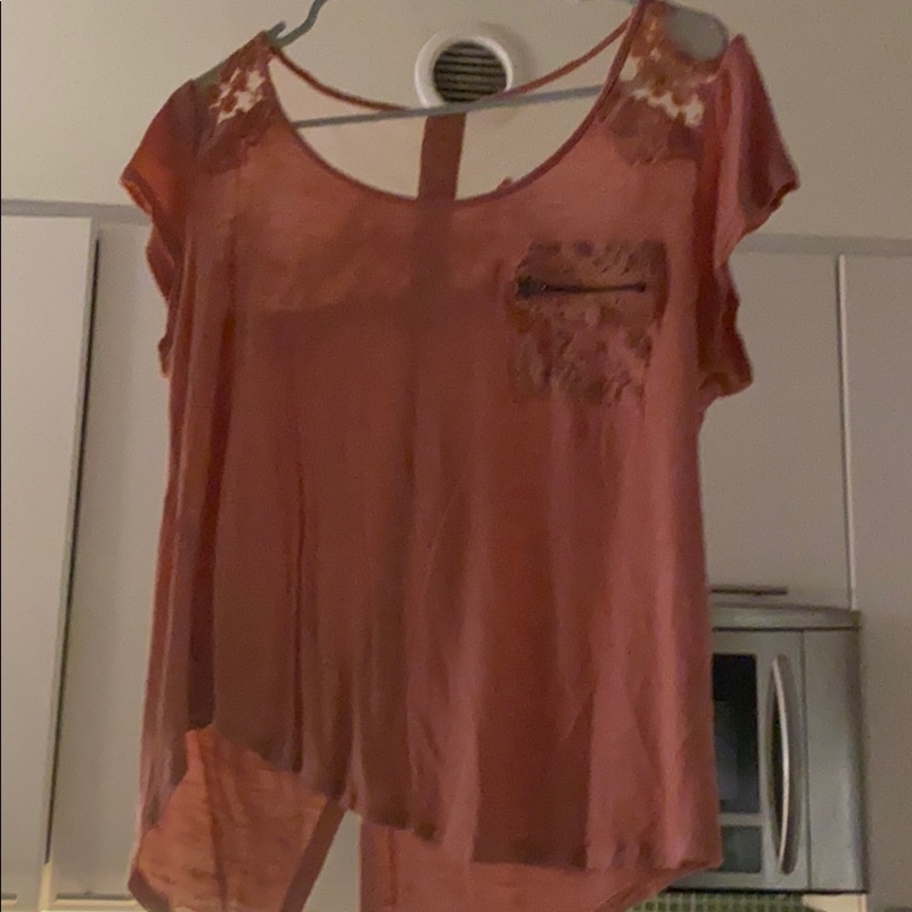 Pink shirt